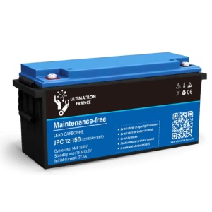 JPC-12-150 – 150 Ah 12 V Blei-Kohlenstoff-Batterie mit langsamer Entladung – ULTIMATRON