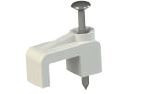 JSL Abraçadeira plana com prego aço temperado (Ks006) - Cabo plano (FIX SERIE 702) Preço por Un.