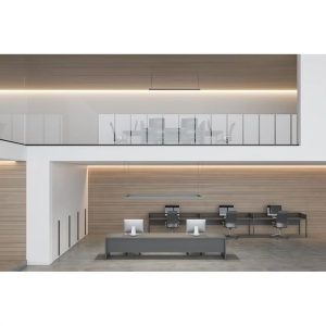 Juromenha PFG02044 - Alum Profile. Enc. Plaster for singing 43.7x14.9x2000mm anod. Juromenha 1un