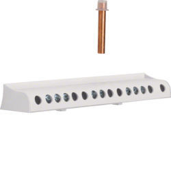 KJ12NB - Supplementary neutral bar 125A 12 Lig. HAGER EAN: 3250613803674