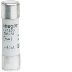 LF425G - Sicherung 14x51 GG 25A 690V Hager EAN: 3250614062551