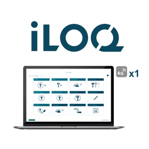 Licença de software para controlo de acesso - 1 módulo N501 | Pagamento anual - Utilizadores, horários e grupos de acesso - Compatível com a série N500 - Acumulável com ILOQ-LICENSE-ONLINE-4G