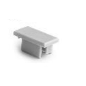 Lino TPK24201 - Top en plastique. Argent pour profil lino 1un