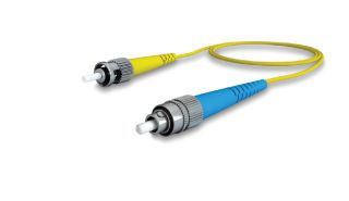 LM -010S9FCUSTI - Patch -Kabelbringer FC/UPC - ST/UPC Monomode 9/125 simplex 1m LSZH Lightmax
