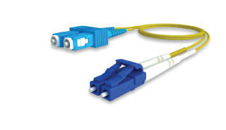 LM -200D9LCUSCU - Patch Cord Jumper LC/UPC - SC/UPC Monomode 9/125 Duplex 20m LSZH 2mm LightMax