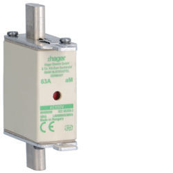 LNH000063M6A - Fusível de facas NH000 aM 63A 690V HAGER EAN:3250614125737