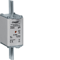 LNH1250M - Messersicherung NH1 gG 250A 500V HAGER EAN:3250614120886