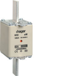 LNH2080M6A - NH2 AM BACK FUSE 80A 690V HAGER EAN: 3250614126031