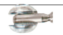 M12 Fiberglass Travel Wheel Self-Energy Probe 9 and 11m/m