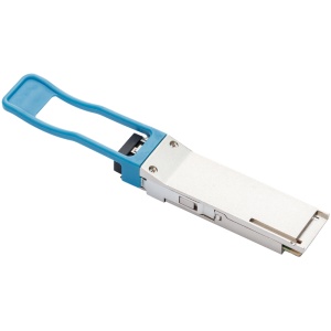 Módulo transceptor QSFP28 de alta gama - Padrão de velocidade Ethernet 100GBASE-LR4 - Conector de tipo LC dúplex integrado - Distância operacional até 2Km - Comprimento de onda de 1310nm estável - Velocidade de transmissão de dados até 100Gbps