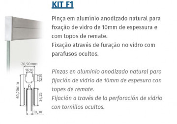 Motorline Kit F1 (MT) Portes de verre automatiques (accessoires)