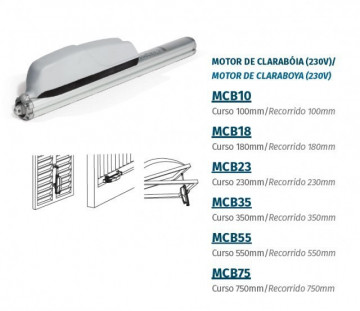 MOTORLINE MCB35 AUTOMATISMOS PARA CLÁRABOIAS