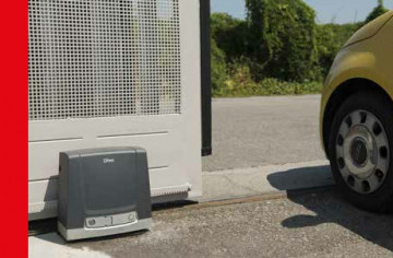 NES600EHP - NEOS + Motororradator pour un service intense, pour des portes jusqu'à 600 kg, 24 VDC moteur à des fins de cours magnétique intégré