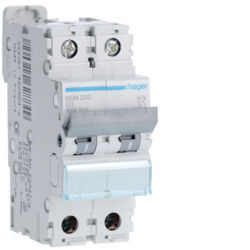 NGN203 - Breaker 2p 3A D 6/10K 2m Hager EAN: 3250614628849