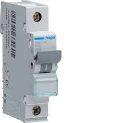 NSN110 - Breaker 1p 10a D 25ka 1m Hager Ean: 3250614646041