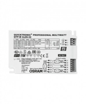 Osram Ledvance - 4008321329158 - ECG QTP -M 2x26… 32 1) 71 W
