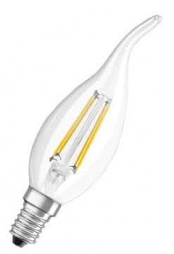 OSRAM LEDVANCE - 4058075438491 - Bombilla LED PARATHOM CL BA 40 Filmear CLARA 827 E14 4 W 470