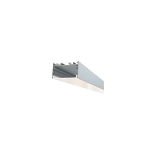 OUT010-A - Perfil Aluminio Saliente 2mt Anod. Gris