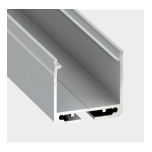 Perfil LED Lin. Design Sal. 27,4x26x2000mm Lac. PT DUBLIN