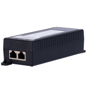 PoE-Injektor – RJ45-Eingang/Ausgang 10/100/1000/2500 Mbit/s – Leistung 60 W – maximale Entfernung 100 m – PoE/PoE+/Hi-PoE IEEE802.3af/at/bt