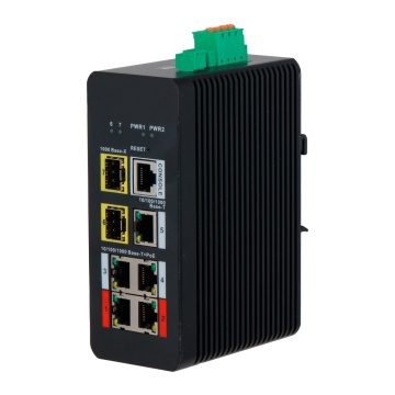 PoE-Switch PoE-Watchdog – VLAN/STP/RSTP/ERPS/LACP/StaticLA