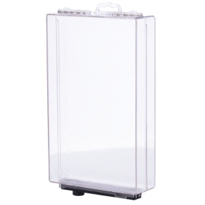 Protección electrónico anti -Thele Estabio - AM 58 khz | Descubrir magnético - Caja transparente em policarbonato - Medidas intraido.: 220 (Lg) x 120 (Al) x 45 (Pf) mm - Medidas Extendido.: 182 (Lg) x 115 (Al) x 40 (Pf) mm - Compatible con antenas AM