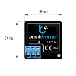 Regulador de intensidad LED 60W (12VDC) / 120W (24VDC) 5A IP20 - 1 CANAL
