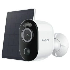 Reolink Câmara Wi-Fi a Bateria B330 - 5MP (2880x1616) - Wi-Fi de banda dupla 2,4 GHz e 5 GHz - Deteção por IA de pessoas, veículos e animais - Áudio bidirecional / ranhura para MicroSD - Apta para exterior