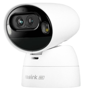 Reolink WiFi Chamber A Battery Argus B730 - 8MP (3840 × 2160) + 2MP (1920 × 1080) - Double WiFi / Suivi de nuit automatique -Up et Zoom - Audio / microSD bidirectionnel - Forest à l'extérieur
