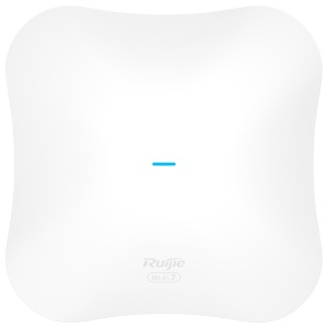 Reyee - Wi -fi omnidirectionnel AP 7 Radio triple - fréquences 2.4, 5, 6GHz - prend en charge 802.11a / b / g / n / ac / ax / be - Taux de transmission jusqu'à 13657 Mbps - 2x2 antennes en 2,4 GHz, 3x3 en 5 GHz, 3x3 en 6GHZ