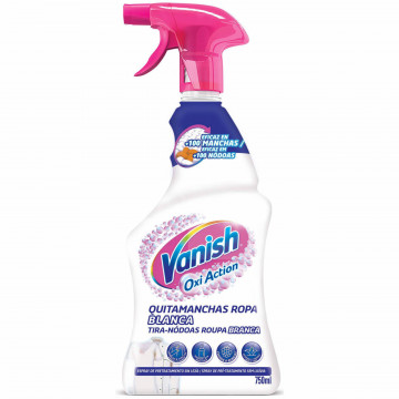 RN-4295 - TIRA NÓDOAS VANISH OXI ACTION SPRAY 750 ML ROUPA BRANCA