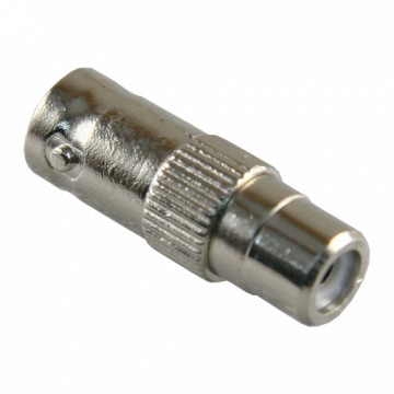 SAFIRE CONNECTEUR - FEMELLE BNC - RCA femelle - 28 mm (FO) - 10 mm (AN) - 5 g