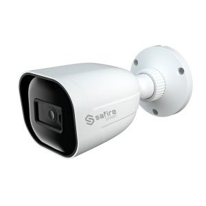 Safire Smart - Câmara Bullet IP Gama I1 AI avançada - Resolução 4 Megapixel (2592x1520) - Lente 2.8 mm | Áudio | IR 30m - IA avançada:Perímetro, Facial, Contagem, Metadados - Impermeabilidade IP67 | PoE (IEEE802.3af)