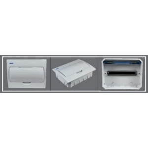 Soflight - SL -CP52012 - Cadre Intégrer 12 modules avec une porte opaque
