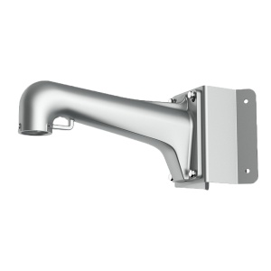 Soporte Hikvision de esquina - Para domes motorizadas - Apto para uso no exterior - Apto para instalção em esquina - Cor cinzenta | Liga de alumínio - 194 (Al) x 176.1 (Lg) x 473.1 (Fd) mm