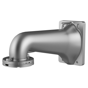 Suporte de parede - Liga de alumínio - Peso 1.9 kg - 189 (Al) x 124 (Lg) x 397 (Fd) mm - Apto para uso no exterior - Cor cinza platino
