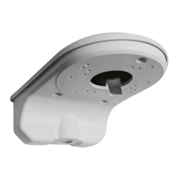Suporte de parede para câmara dome - Cor branco - Fabricada em plástico - Adequado para uso interno ou externo - 78 (Al) x 127 (Lg) x 180 (Pf) mm