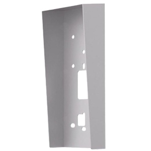 Suporte de superfície - Específico para o controlo de acesso - Compatível com DS-K1T502x - Com viseira - 187 (Al) x 80 (Lg) x 77 (Pf) mm - Fabricado em SECC