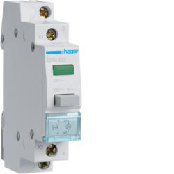 SVN413 - Bot Presente c/encrv. 1NA+LED verde 230VAC HAGER Ean:3250615721945