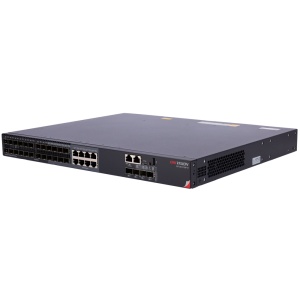 Switch Enterprise Gerenciável Camada 3 (L3) - 24 Portas Gigabit (incluindo 8 interfaces combinadas) - 4 Ranhuras de uplink fixas de 10G/1G SFP+ - Ranhura de expansão e ranhuras para fontes modulares - Plataforma avançada IPv4/IPv6 de dupla pilha - Suporte