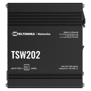 Teltonika Switch Poe Gestibilité industrielle - 8 portes Ethernet RJ45 Gigabit +2 SFP Gigabit - 8 Ethernet Poe + 802.3af / AT - Jusqu'à 30W Po Poe - jusqu'à 240W Poe Poe - Robusta Aluminium Box Box Box Box Box Box Box Box Box Box Box Box Box Box Box Box Box Box Box Box Box Box Aluminium