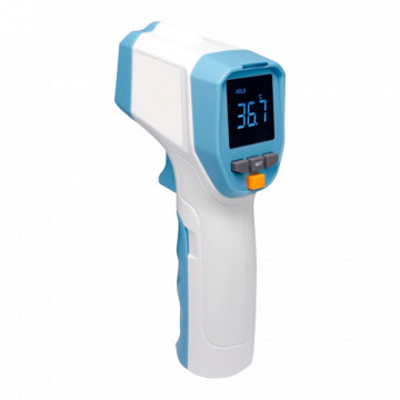 Thermomètre infrarouge de précision - précision ± 0,3 ° C - plage de mesure 32ºC ~ 43 ° C - Contact et mesure instantanée - Temps de réponse 250 ms - Sound et notification lumineuse