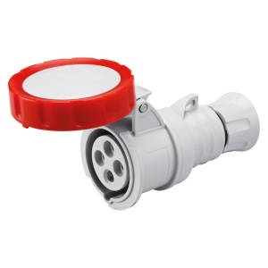 Tomada móvel, IP66/IP67/IP68/IP69, 3P+T, 16 A, 400 V, 6 h