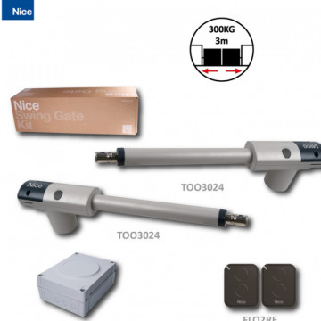 Too3024KLT - schönes Teleskop -Stopp -Kit, 24 VDC - Blätter bis zu 3 Meter und 300 kg