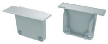 Topo Plastico Branco P/Perfil DAKAR