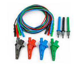 Universalkitg3 - HA000203 Kit including 4 cables (red/black/blue/green/green), 4 alligator tweezers (red/black/blue/green), 3 test ends (black/blue/green)