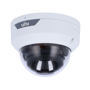 Uniview IP-Domekamera – Easy 2 MP | 2,8-mm-Objektiv | microSD 512 GB IR 30 m WLAN-Verbindung IP67 | IK10-Mikrofon