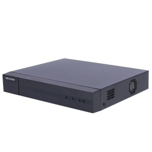 Vídeogravador 5n1 Hikvision - 16 CH HDTVI / HDCVI / AHD / CVBS / 8 IP - 4Mpx Lite (15 FPS) / 1080P Lite (25 FPS) - Compressão H.265 Pro+/H.265 Pro/H.265 - Saída HDMI 4K e VGA - Audio sobre Coaxial HDTVI