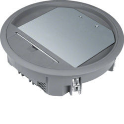 VR06127011 - Copertura attrezzata. Girare. D215 12M Grigio 12mm HAGER EAN:4012002245057