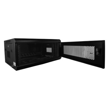 Wall Rack Cabinet - Up to 4u Rack of 19 " - up to 60 kg of load - mesh panels on the front and on the sides for ventilation - Wiring Entries - 6 tokens extension included